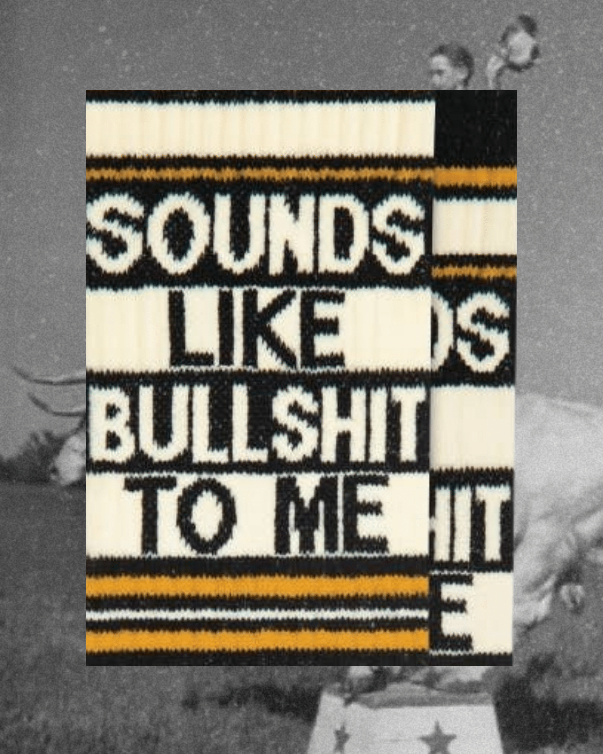 Sounds Like Bullshit To Me Gym Crew Socks - Intrigue Ink Visit Bozeman, Unique Shopping Boutique in Montana, Work from Home Clothes for Women
