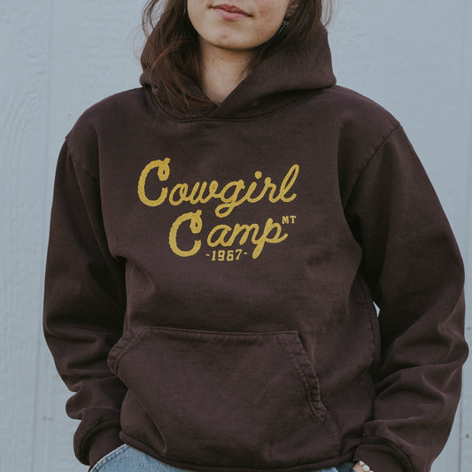 Cowgirl Camp Chocolate Hoodie