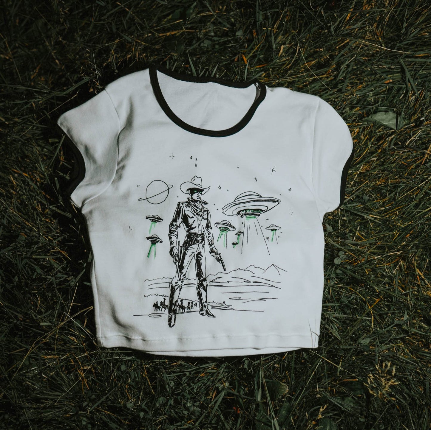 "Space Cowboy" Baby Tee