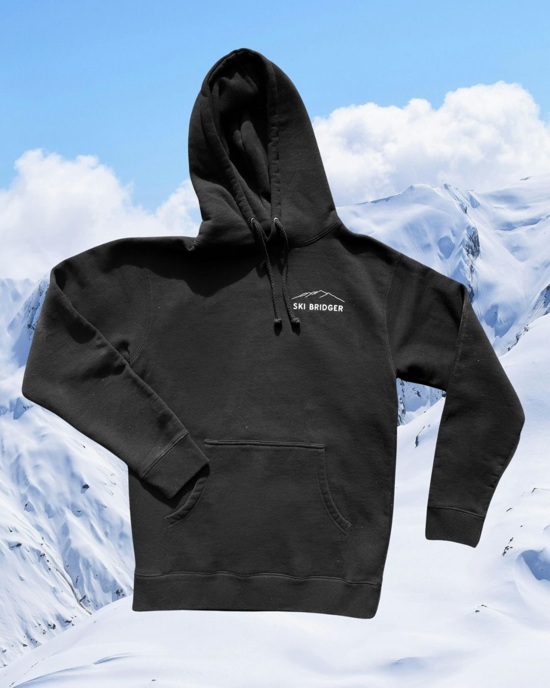 "Ski Bridger" Hoodie - Intrigue Ink Visit Bozeman, Unique Shopping Boutique in Montana, Work from Home Clothes for Women