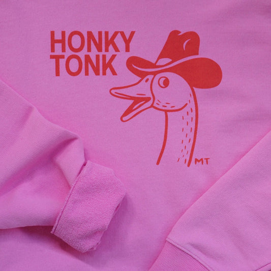 "Honky Tonk" Hoodie - Intrigue Ink Visit Bozeman, Unique Shopping Boutique in Montana, Work from Home Clothes for Women