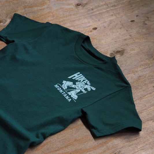 "Hike Montana" Tee - Intrigue Ink Visit Bozeman, Unique Shopping Boutique in Montana, Work from Home Clothes for Women