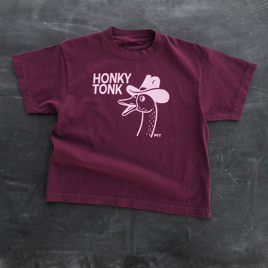 "Honky Tonk" Tee - Intrigue Ink Visit Bozeman, Unique Shopping Boutique in Montana, Work from Home Clothes for Women