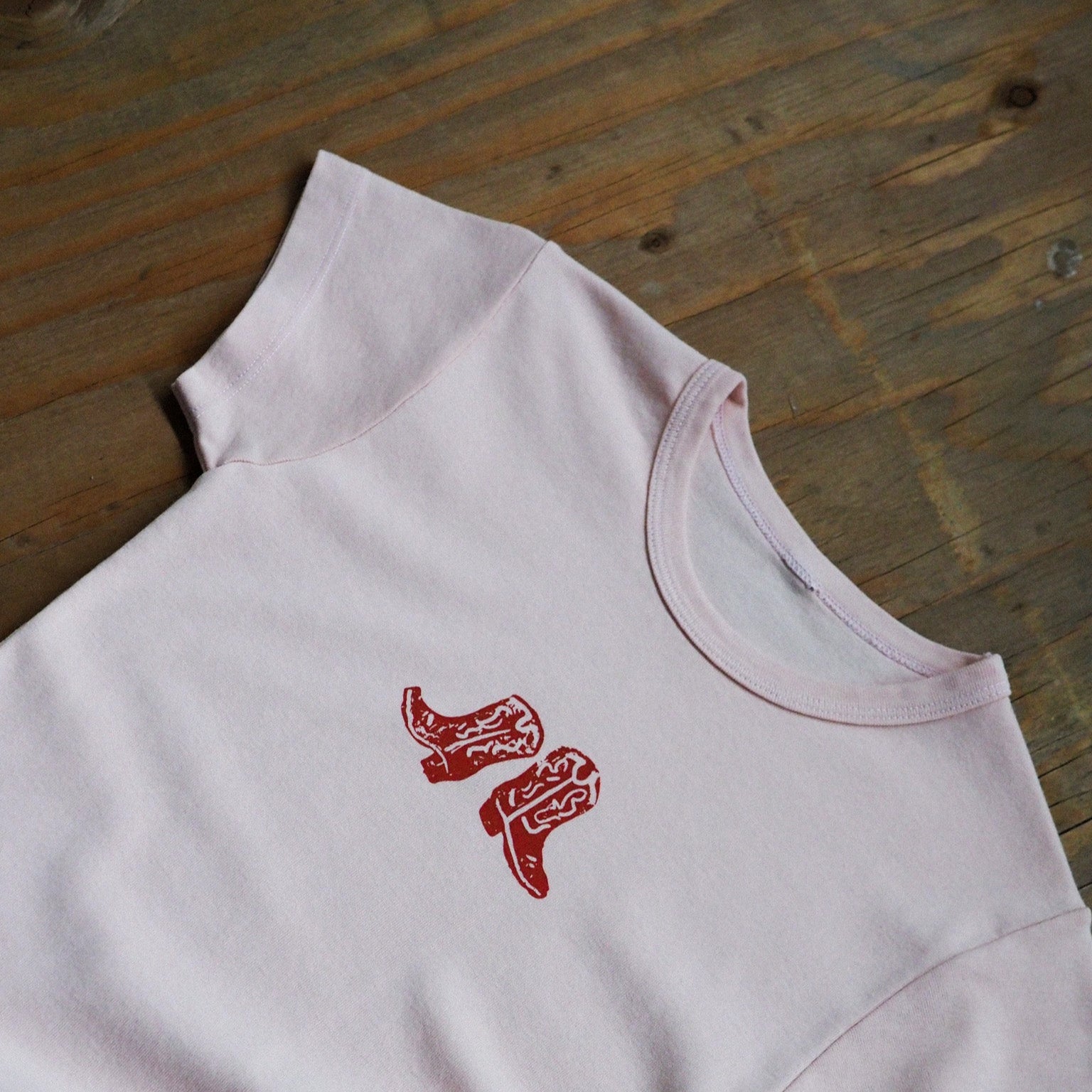 "Big Boots" Baby Tee - Intrigue Ink Visit Bozeman, Unique Shopping Boutique in Montana, Work from Home Clothes for Women