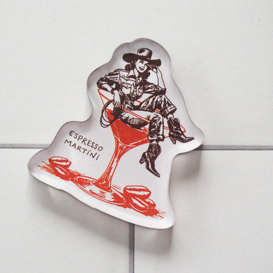 "Espresso Martini" Magnet - Intrigue Ink Visit Bozeman, Unique Shopping Boutique in Montana, Work from Home Clothes for Women
