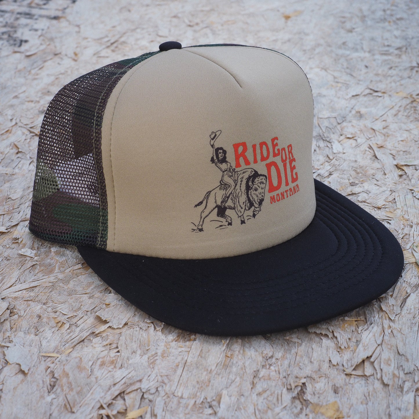 "Ride Or Die" Camo Hat