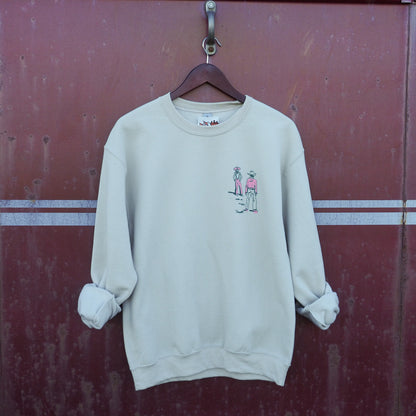 "Montana Standoff" Sweatshirt in Sand