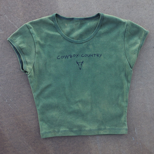 "Cowboy Country"  Baby Tee