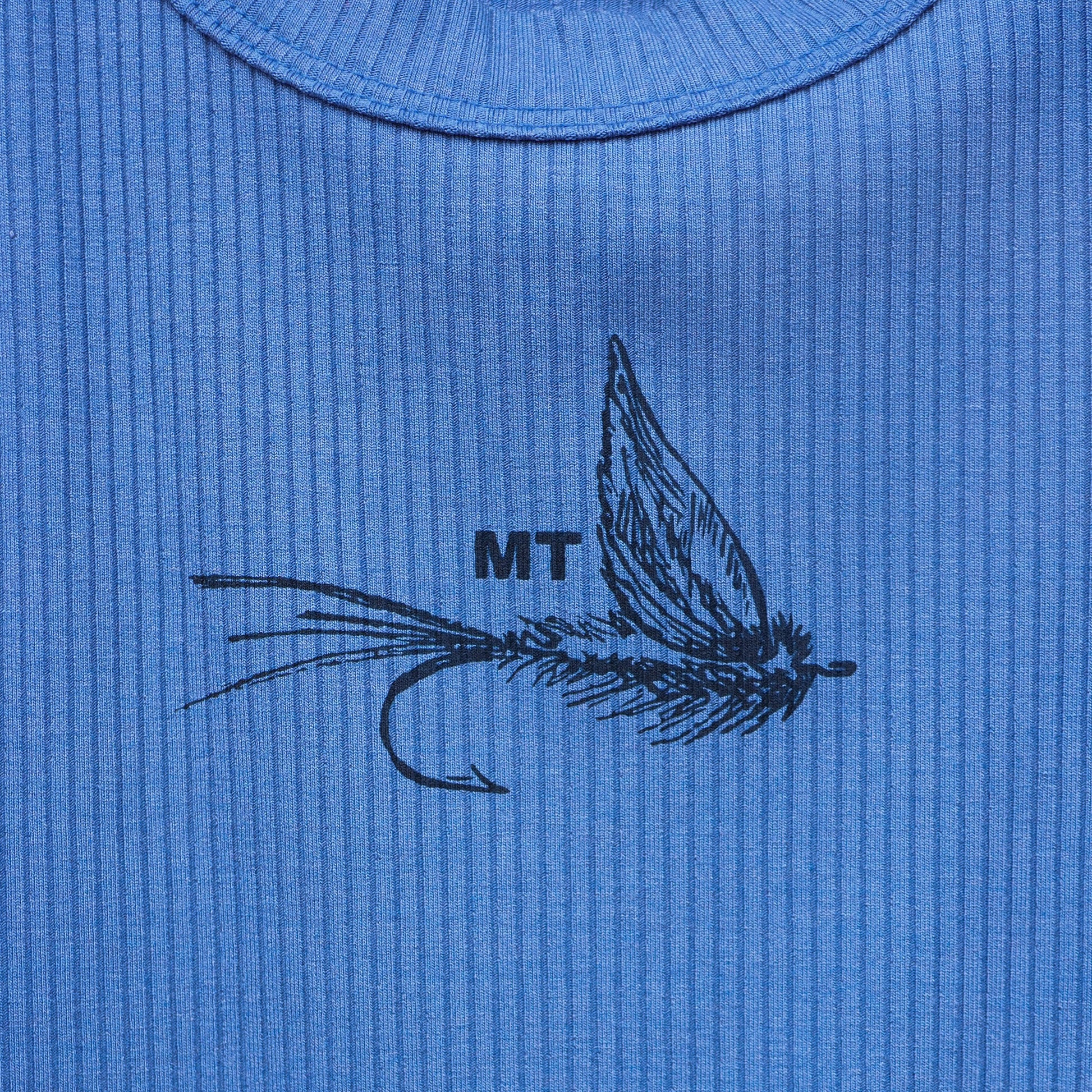"Dry Fly" Rib Tank - Intrigue Ink Visit Bozeman, Unique Shopping Boutique in Montana, Work from Home Clothes for Women
