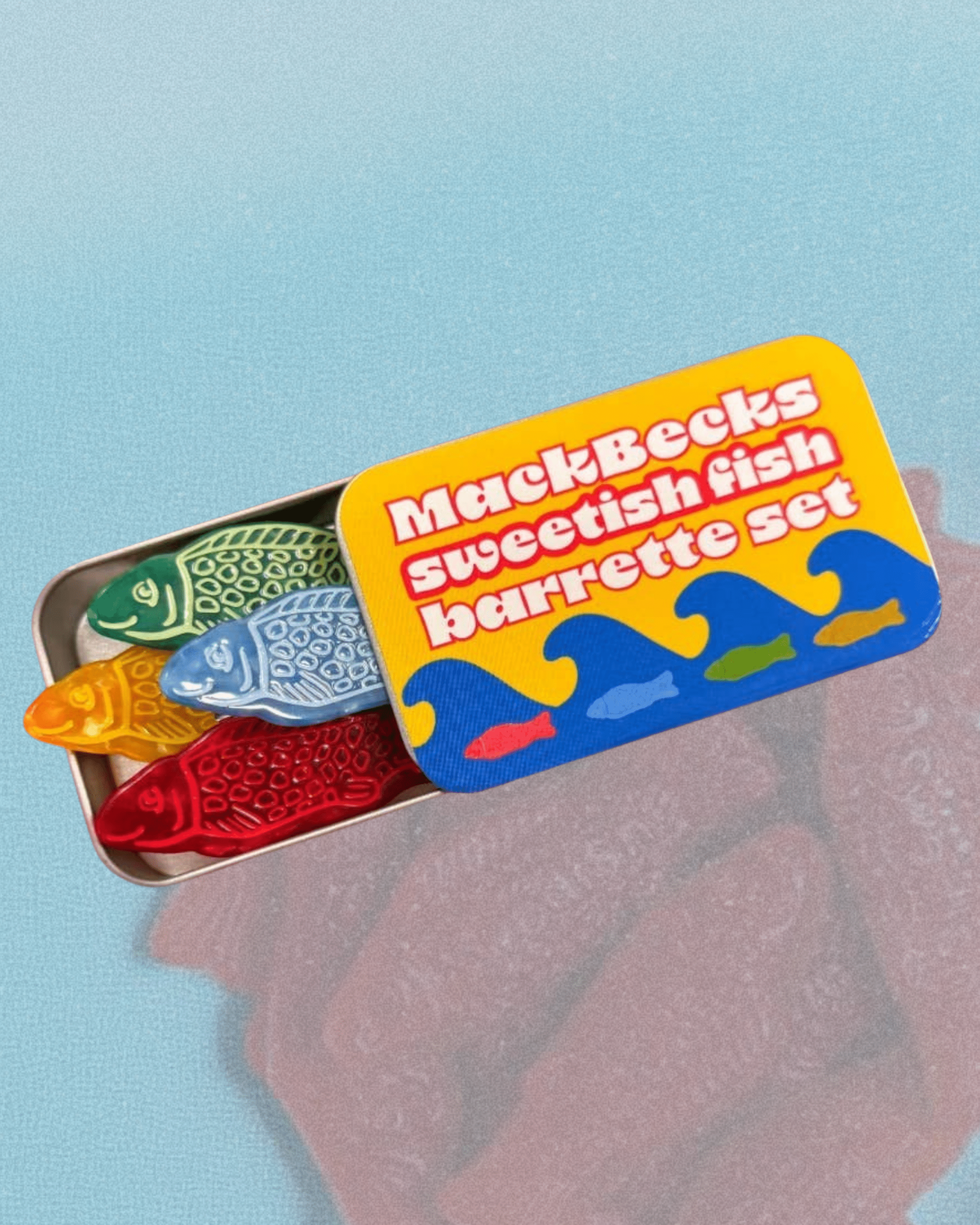 Sweetish Fish Barrette Set - Intrigue Ink Visit Bozeman, Unique Shopping Boutique in Montana, Work from Home Clothes for Women