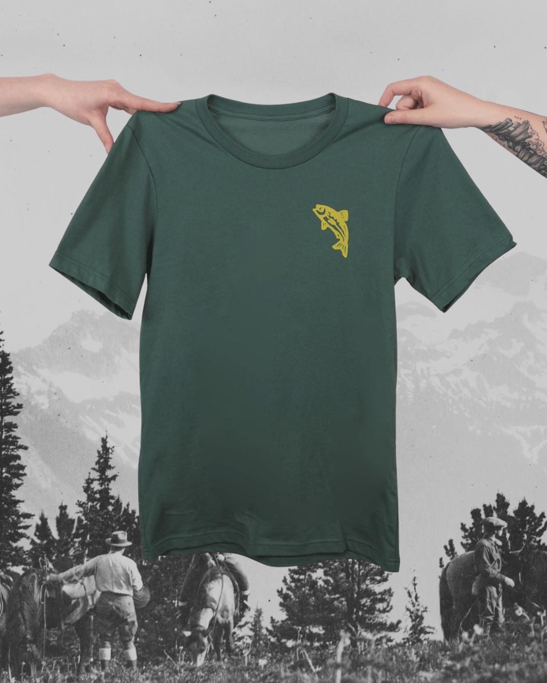 "Catch of the Day" Tee - Intrigue Ink Visit Bozeman, Unique Shopping Boutique in Montana, Work from Home Clothes for Women