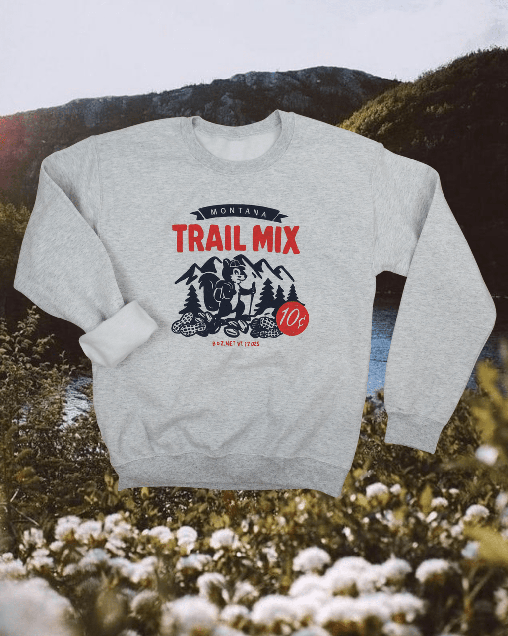 "Montana Trail Mix" Pullover - Intrigue Ink Visit Bozeman, Unique Shopping Boutique in Montana, Work from Home Clothes for Women