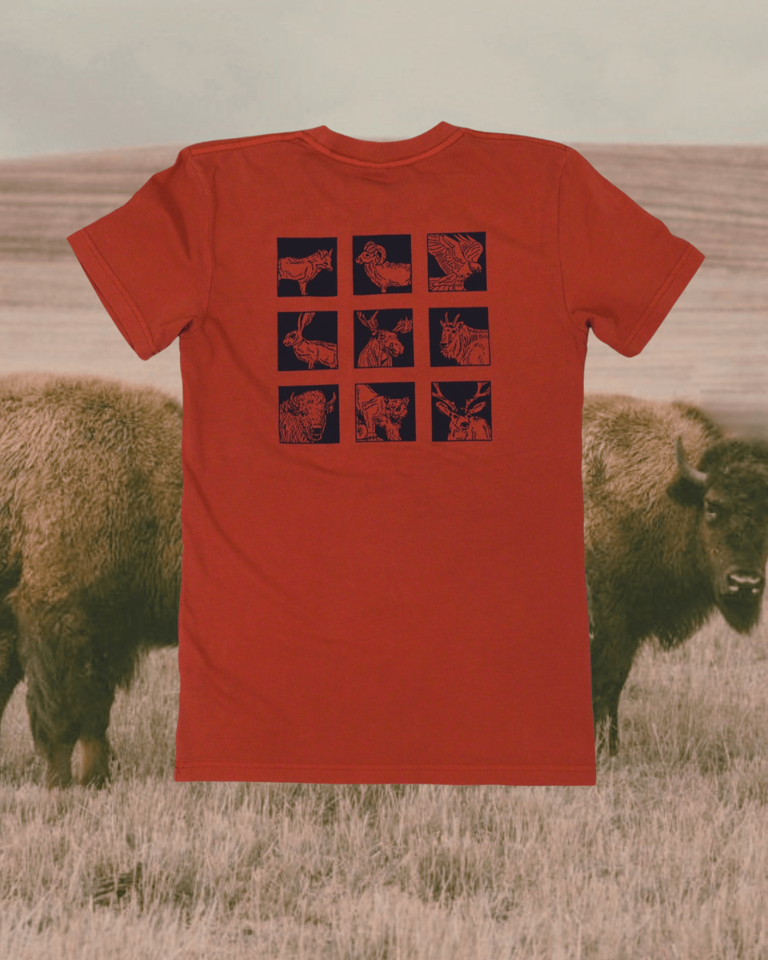 "Montana Brady Bunch" Tee - Intrigue Ink Visit Bozeman, Unique Shopping Boutique in Montana, Work from Home Clothes for Women
