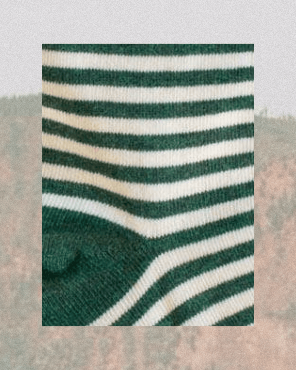 Thin Stripe Casual Socks - Olive Green - Intrigue Ink Visit Bozeman, Unique Shopping Boutique in Montana, Work from Home Clothes for Women
