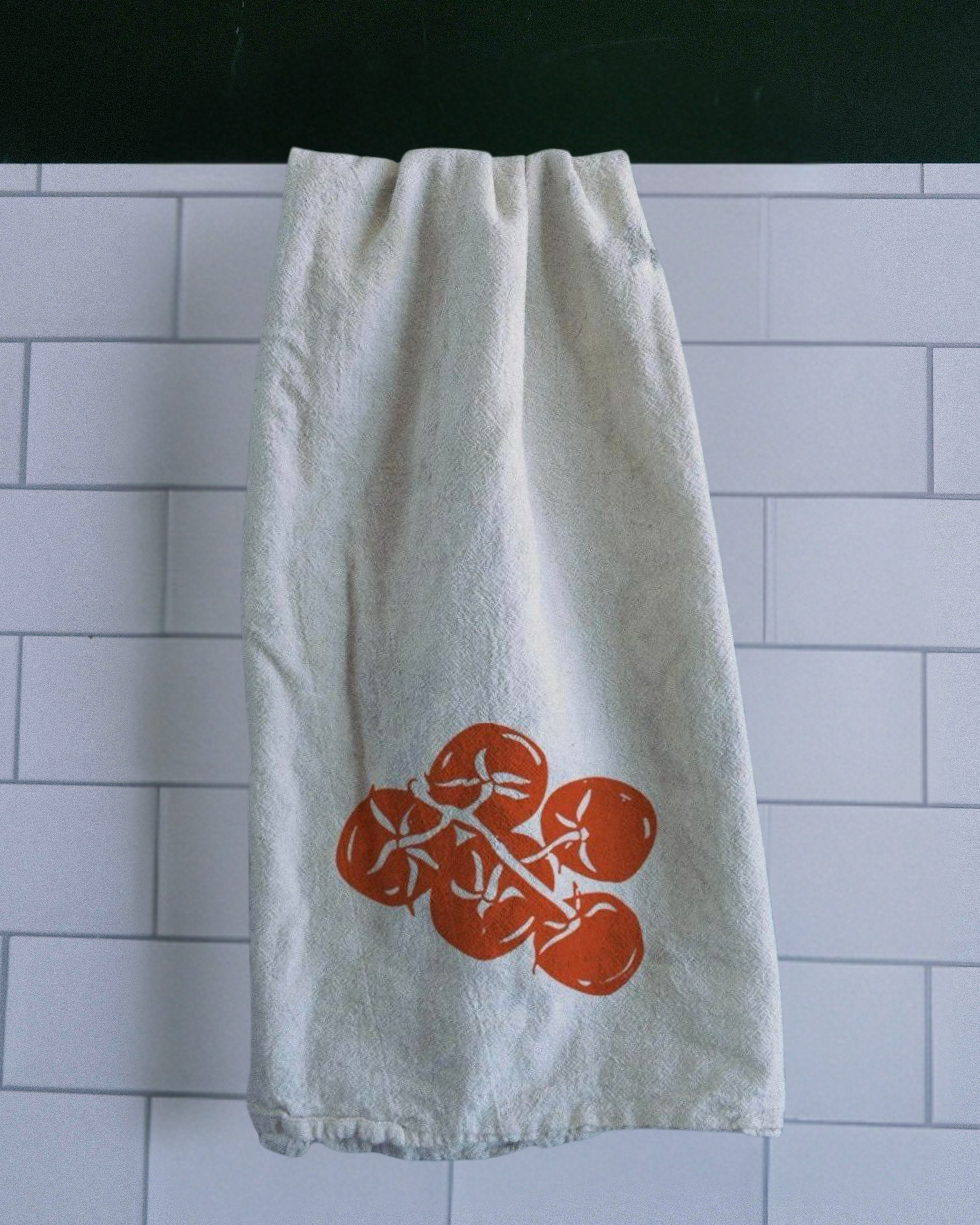 "Tomato Time" Tea Towel