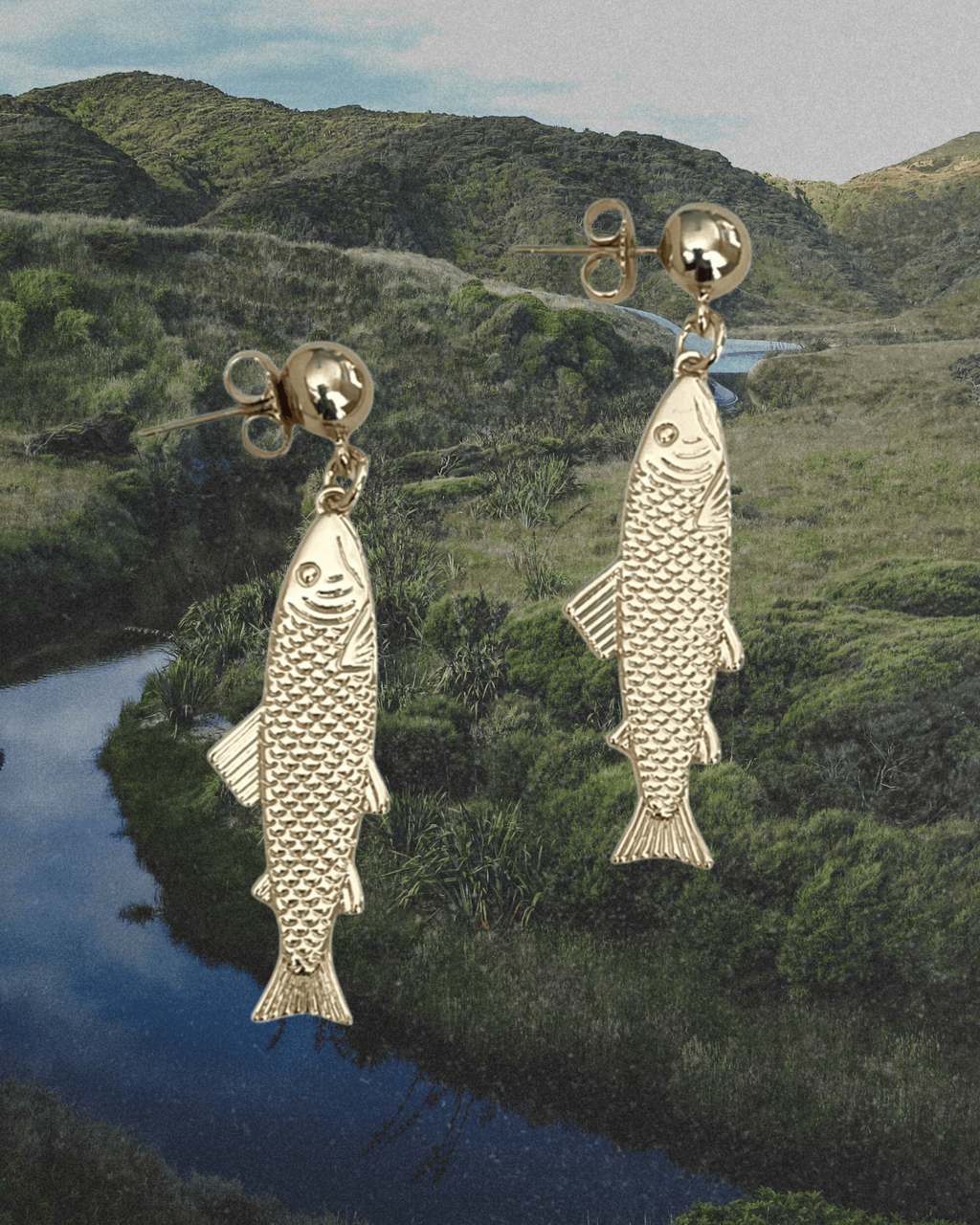 Trout Earrings - Intrigue Ink Visit Bozeman, Unique Shopping Boutique in Montana, Work from Home Clothes for Women