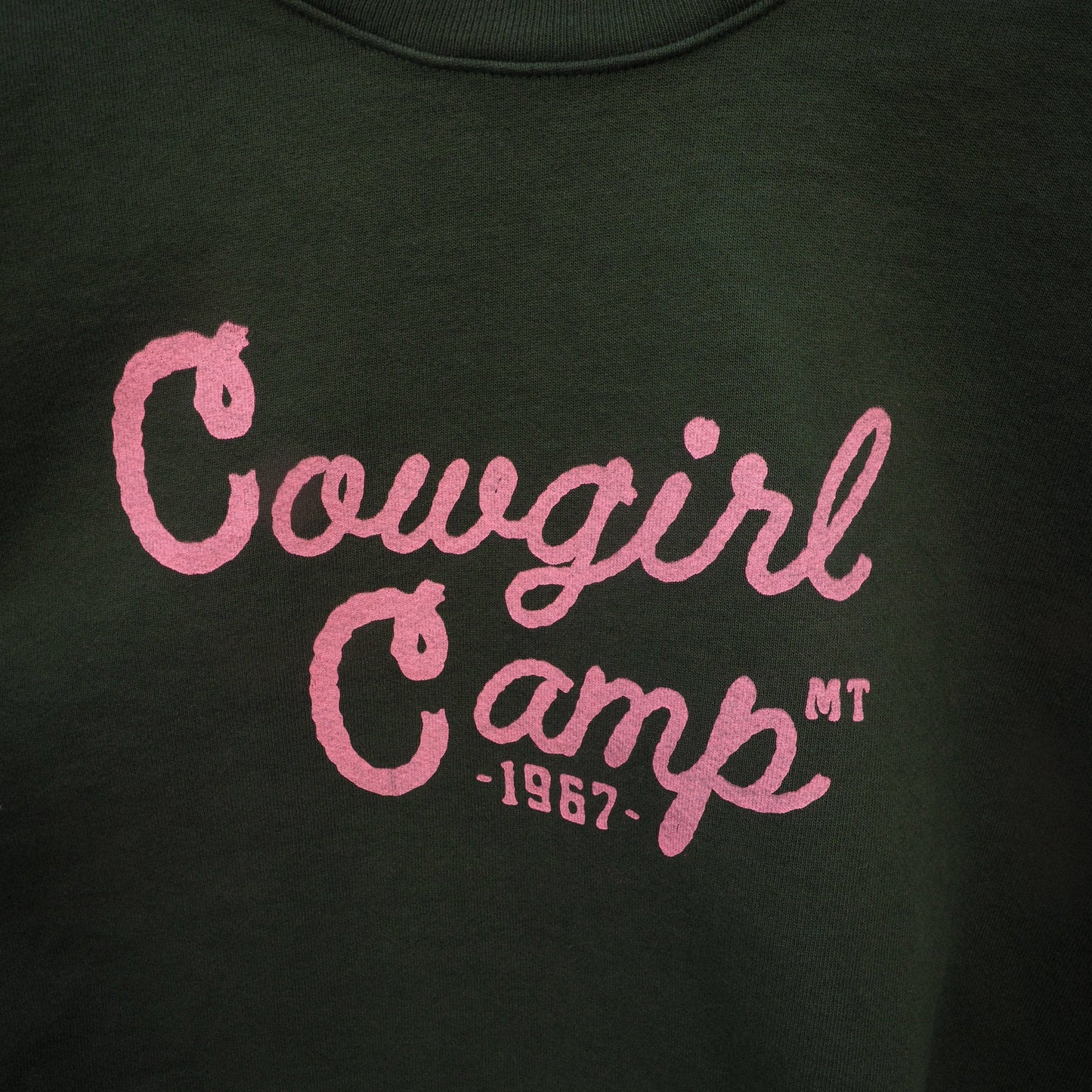 Cowgirl Camp Ivy Crop Pullover