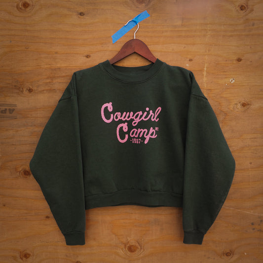Cowgirl Camp Ivy Crop Pullover