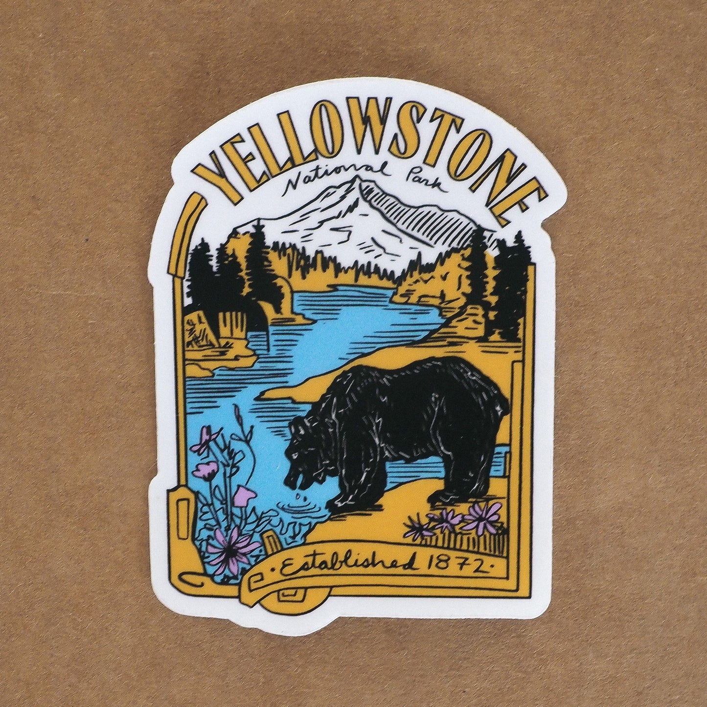 Yellowstone Majesty Sticker