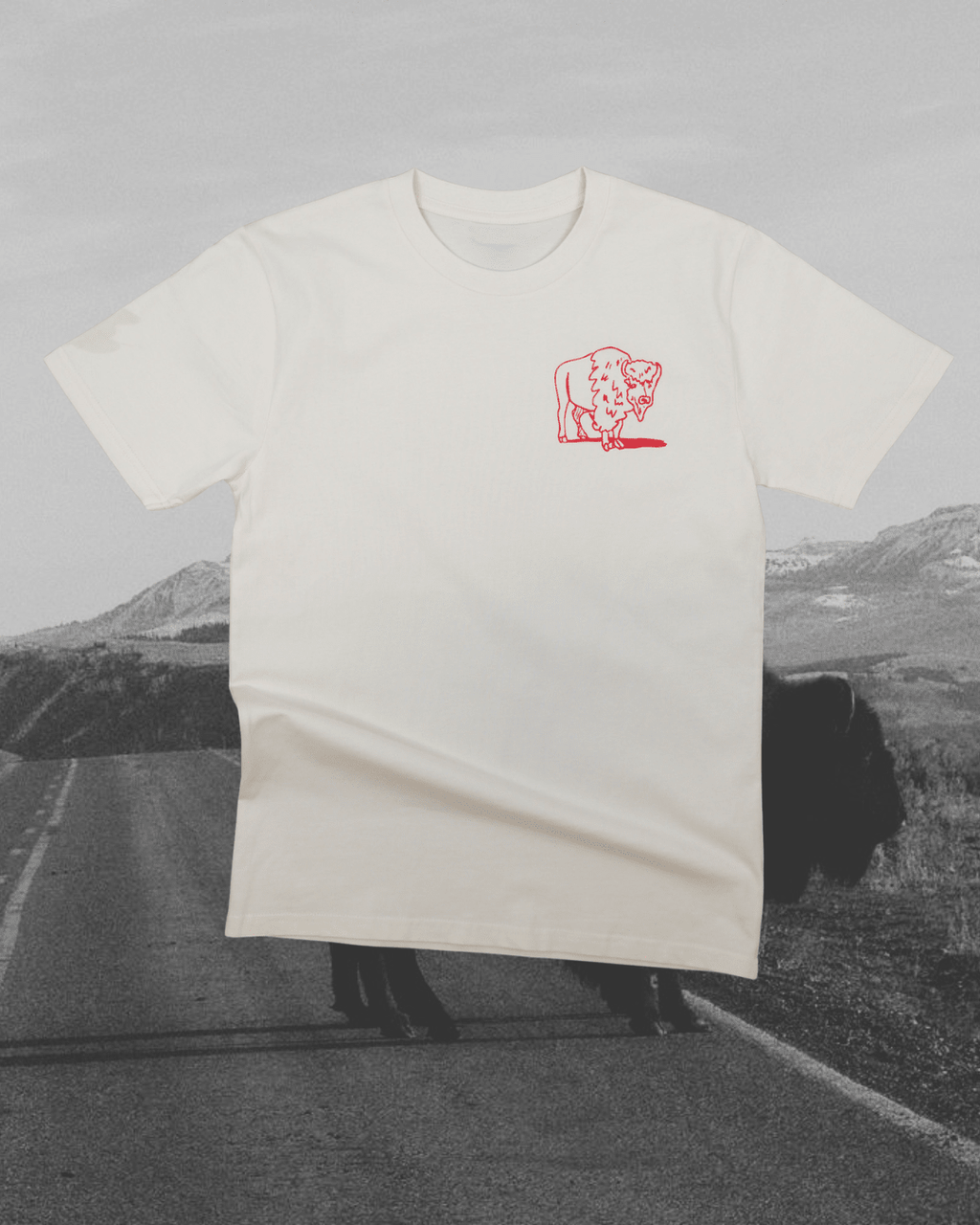 "Yellowstone Traffic Jam" Tee - Intrigue Ink Visit Bozeman, Unique Shopping Boutique in Montana, Work from Home Clothes for Women