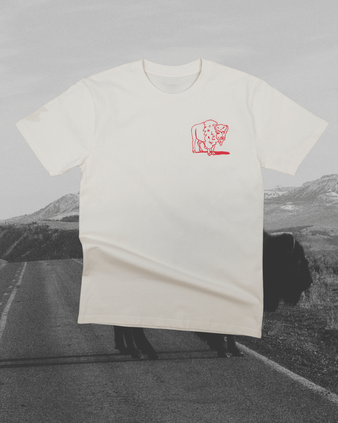 "Yellowstone Traffic Jam" Tee - Intrigue Ink Visit Bozeman, Unique Shopping Boutique in Montana, Work from Home Clothes for Women