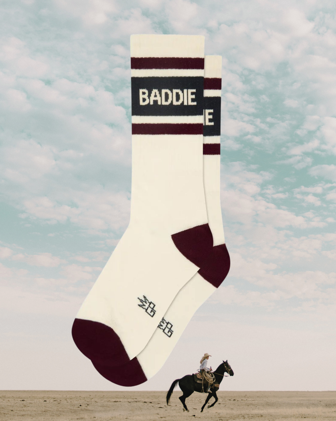 Baddie Gym Crew Socks