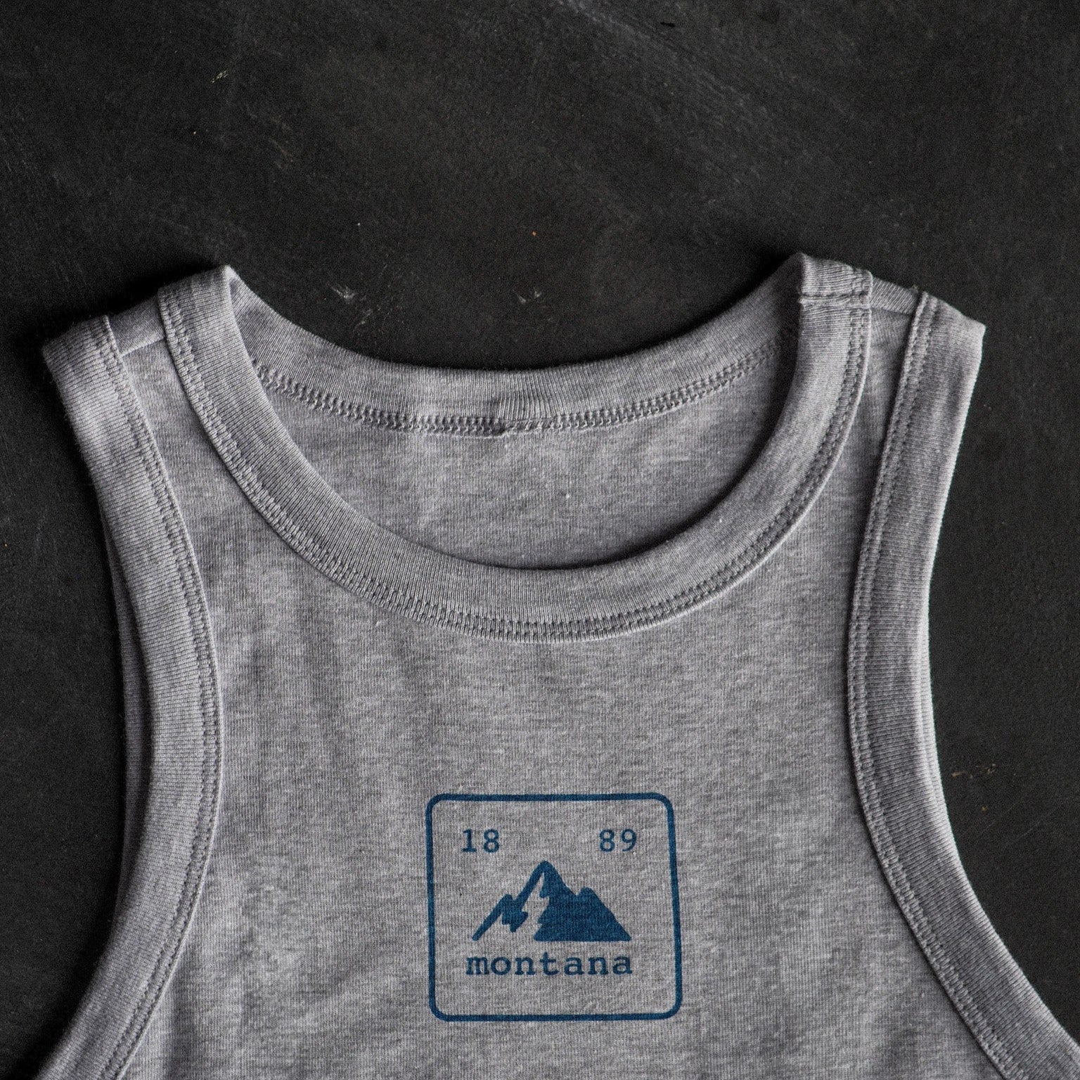 "Montana State Badge" Tank - Intrigue Ink Visit Bozeman, Unique Shopping Boutique in Montana, Work from Home Clothes for Women