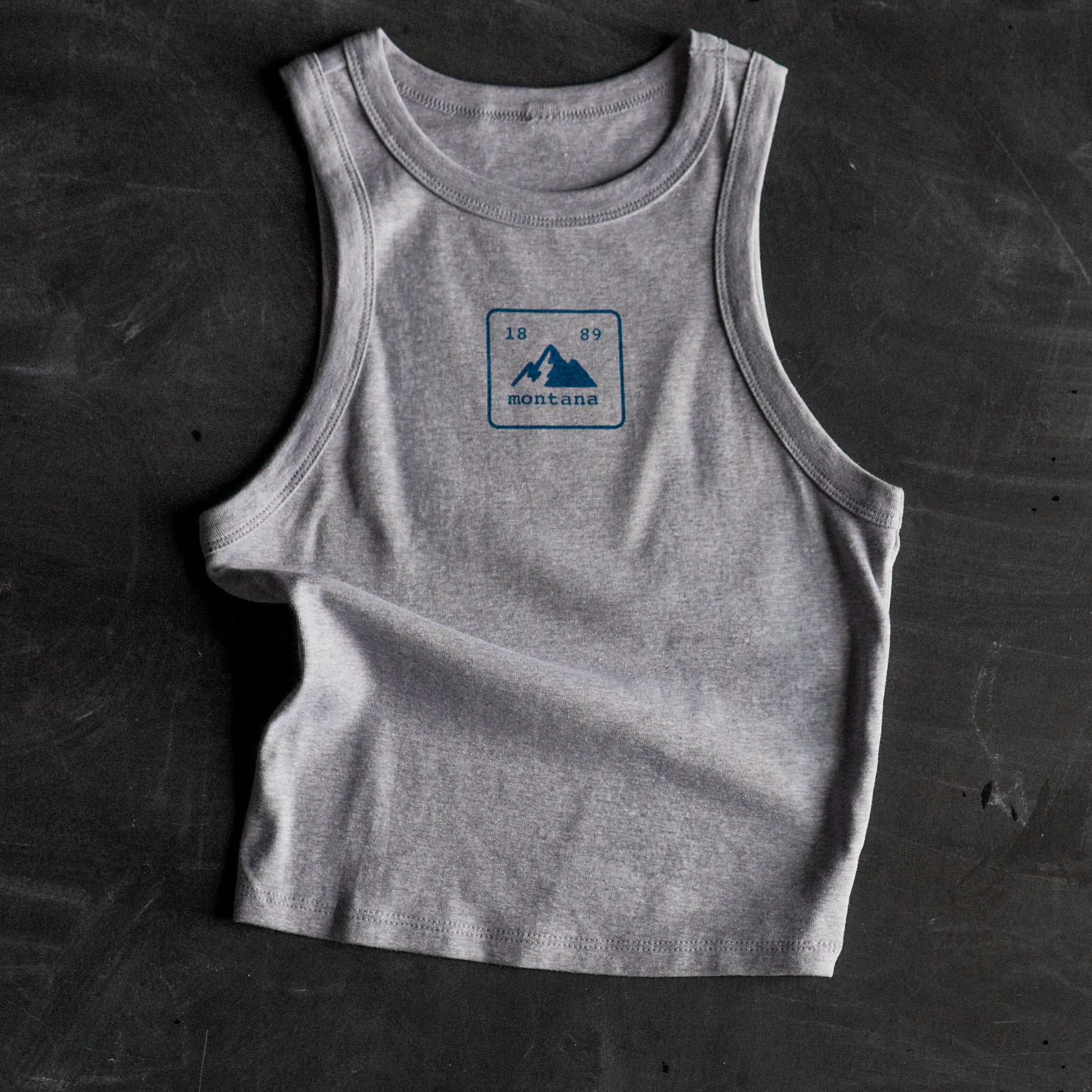"Montana State Badge" Tank - Intrigue Ink Visit Bozeman, Unique Shopping Boutique in Montana, Work from Home Clothes for Women