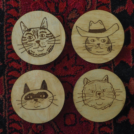 "Pick Your Posse" Coaster Set