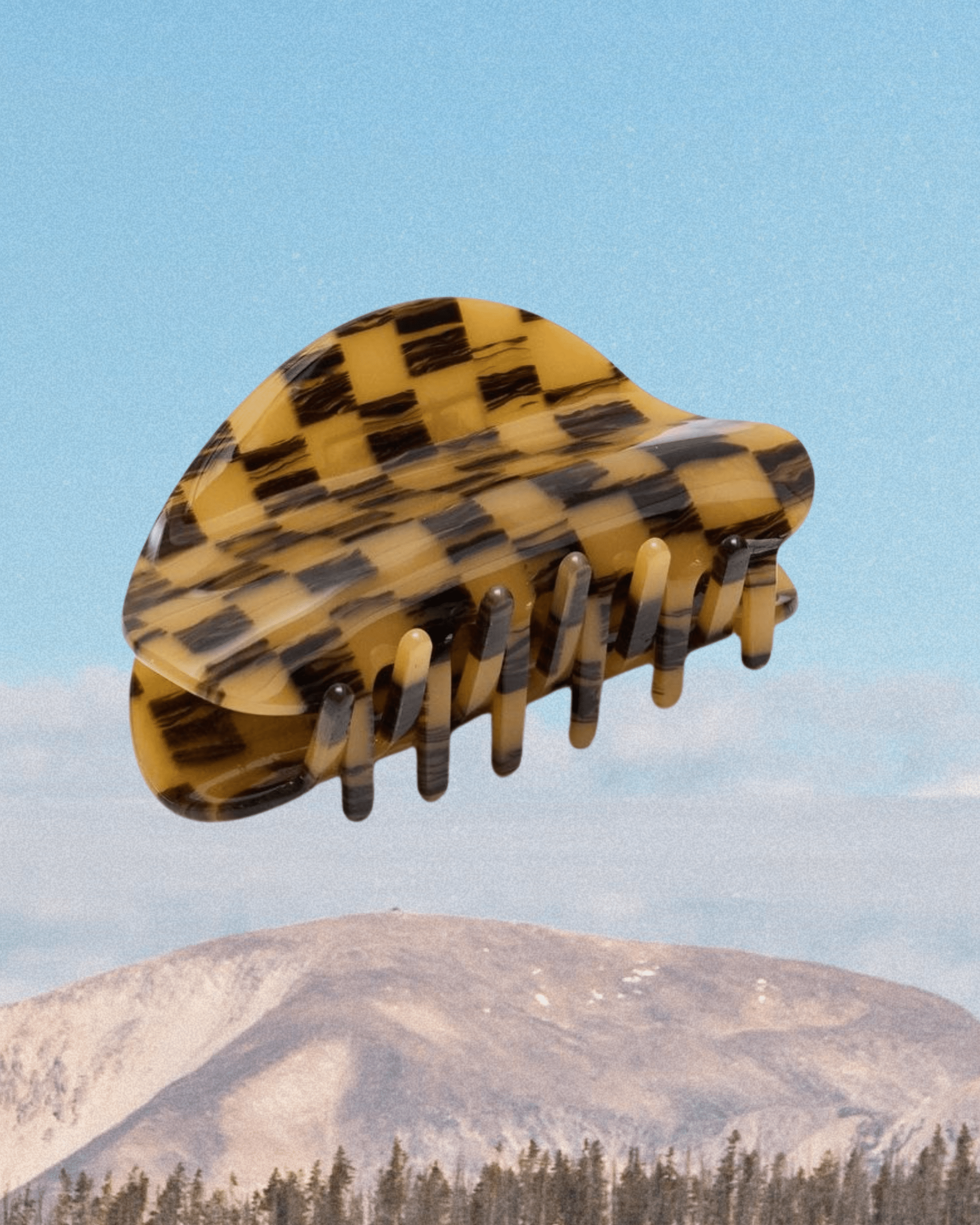 Checker Claw in Mocha - Intrigue Ink Visit Bozeman, Unique Shopping Boutique in Montana, Work from Home Clothes for Women