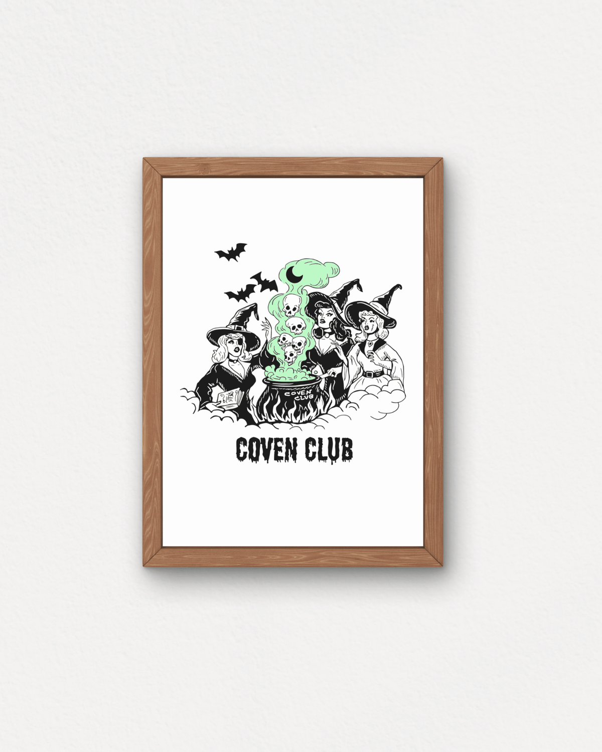 "Coven Club" Small Poster - Intrigue Ink Visit Bozeman, Unique Shopping Boutique in Montana, Work from Home Clothes for Women
