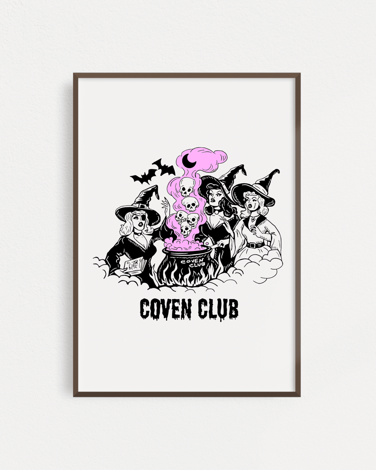 "Coven Club" Poster - Intrigue Ink Visit Bozeman, Unique Shopping Boutique in Montana, Work from Home Clothes for Women