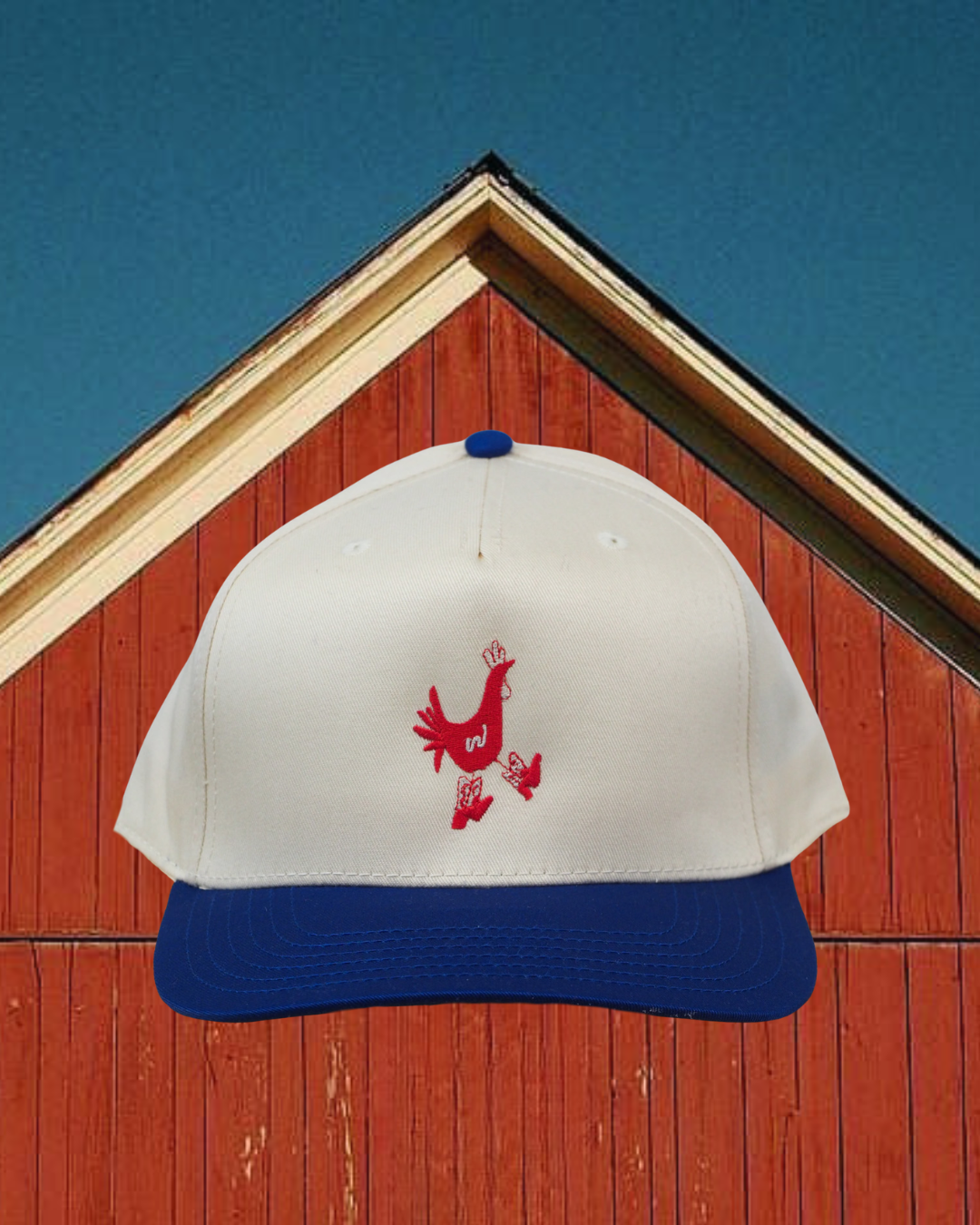 "Cowboy Chicken" Canvas Hat