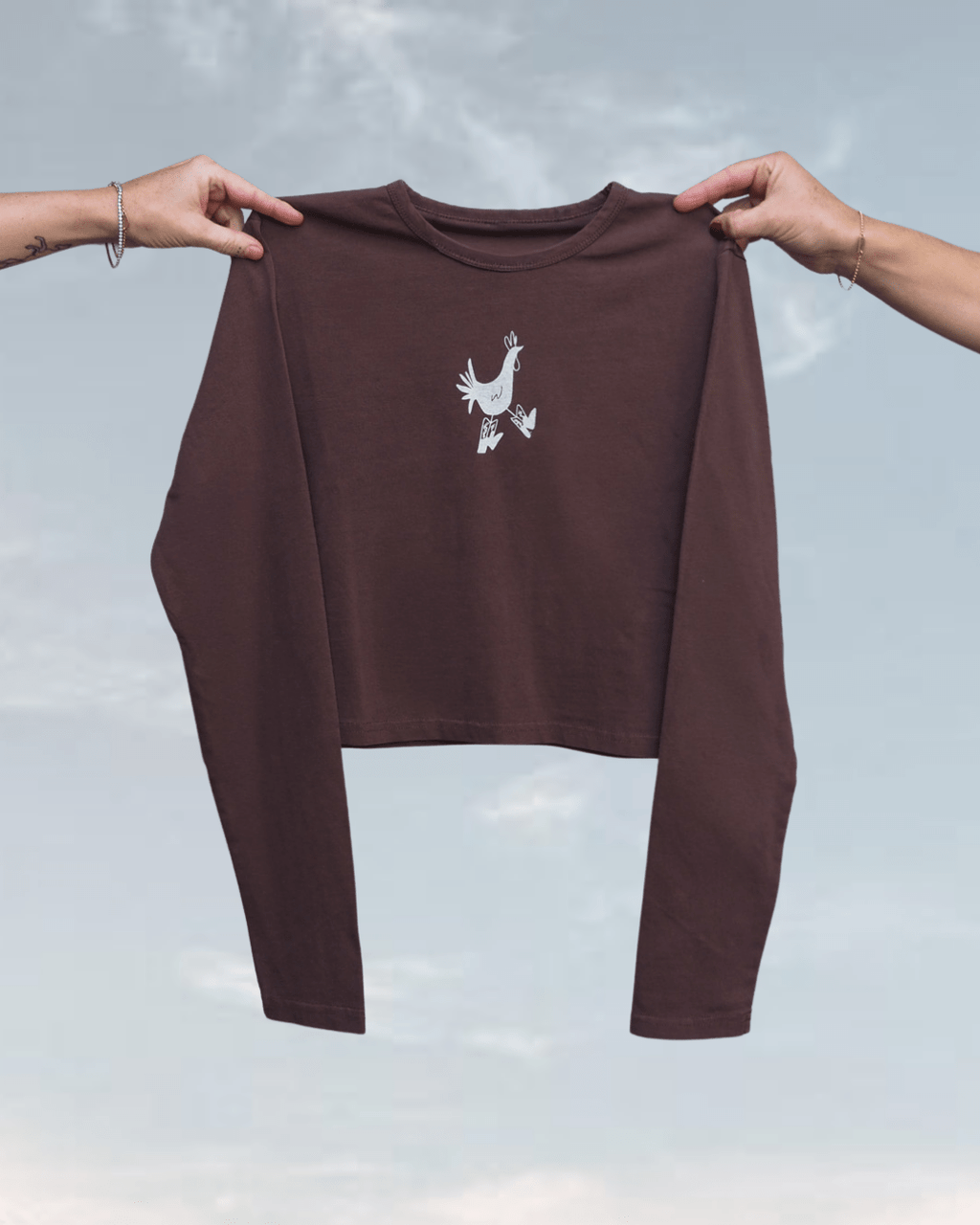 "Cowboy Chicken" Long Sleeve - Intrigue Ink Visit Bozeman, Unique Shopping Boutique in Montana, Work from Home Clothes for Women