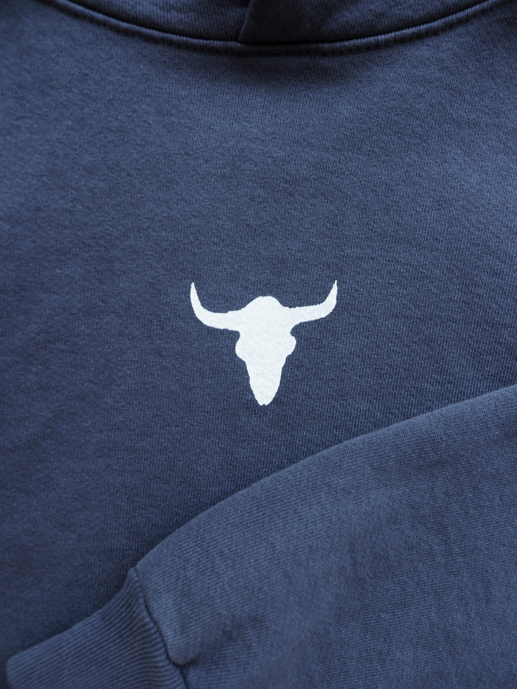 "Bison Skull" Hoodie - Intrigue Ink Visit Bozeman, Unique Shopping Boutique in Montana, Work from Home Clothes for Women