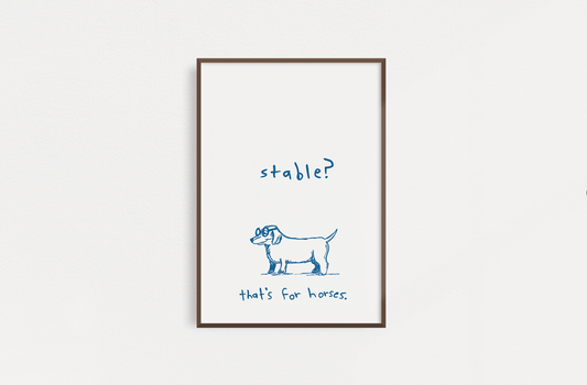 Stable Poster - Intrigue Ink Visit Bozeman, Unique Shopping Boutique in Montana, Work from Home Clothes for Women