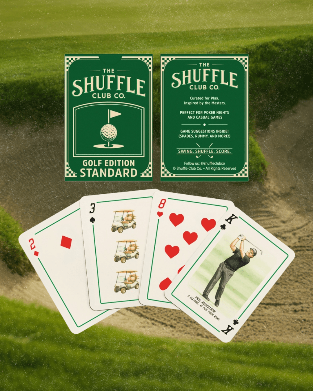 Golf Edition Playing Cards – Legendary Courses Deck - Intrigue Ink Visit Bozeman, Unique Shopping Boutique in Montana, Work from Home Clothes for Women