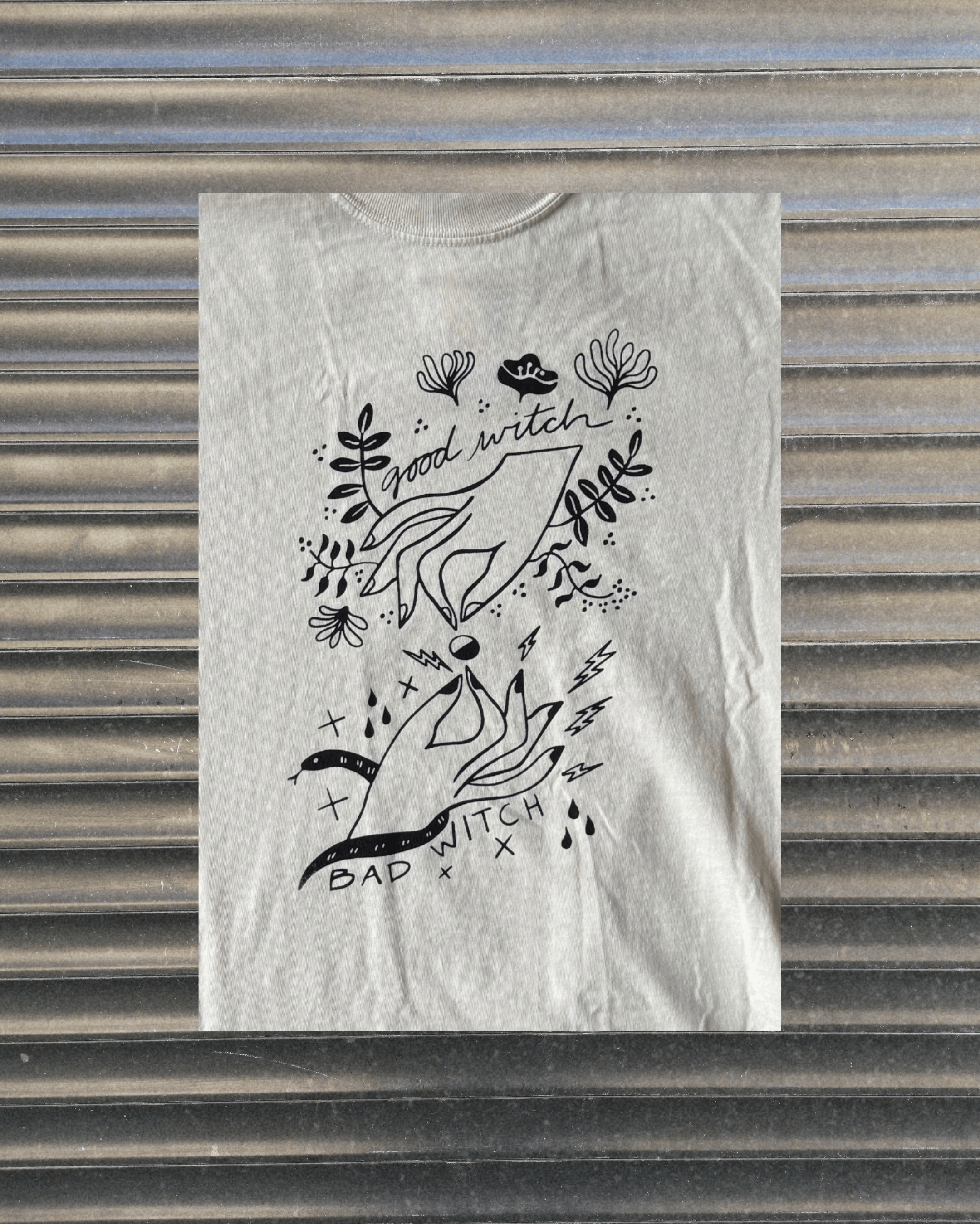 "Good Witch Bad Witch" T-Shirt - Intrigue Ink Visit Bozeman, Unique Shopping Boutique in Montana, Work from Home Clothes for Women