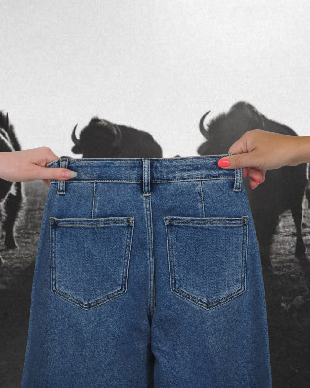 Hidden Pocket Trouser Jeans