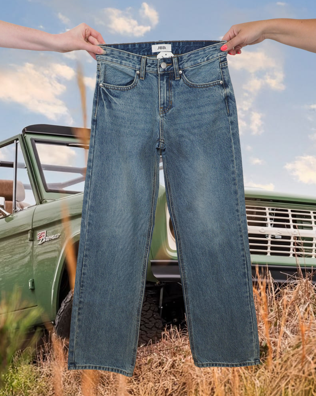 Vintage Medium Denim Jean