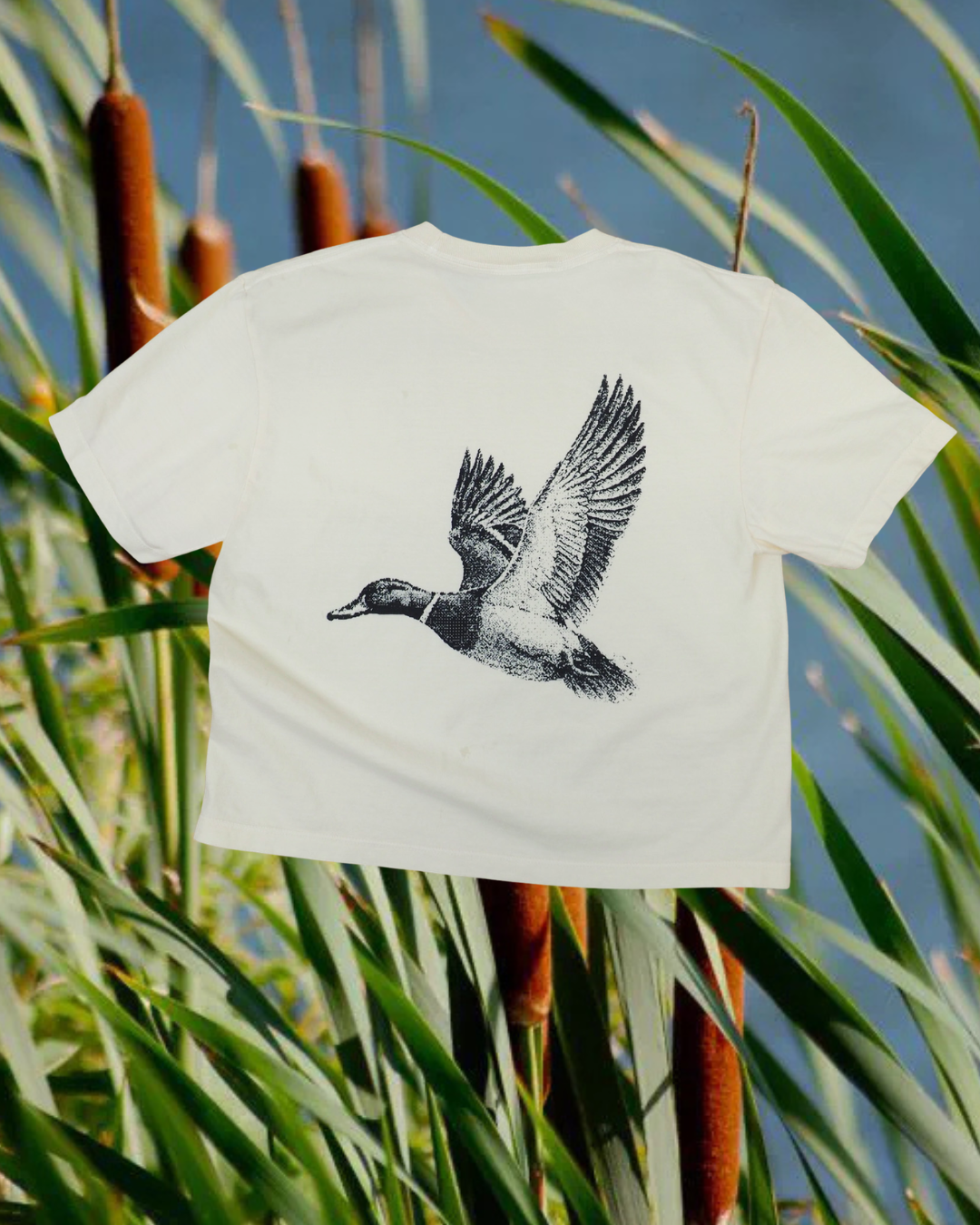 "Montana Migration" Crop Tee