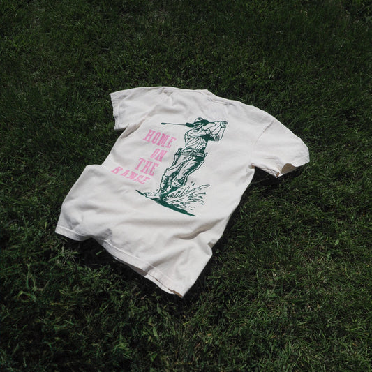 "Home on the Range" Tee - Intrigue Ink Visit Bozeman, Unique Shopping Boutique in Montana, Work from Home Clothes for Women