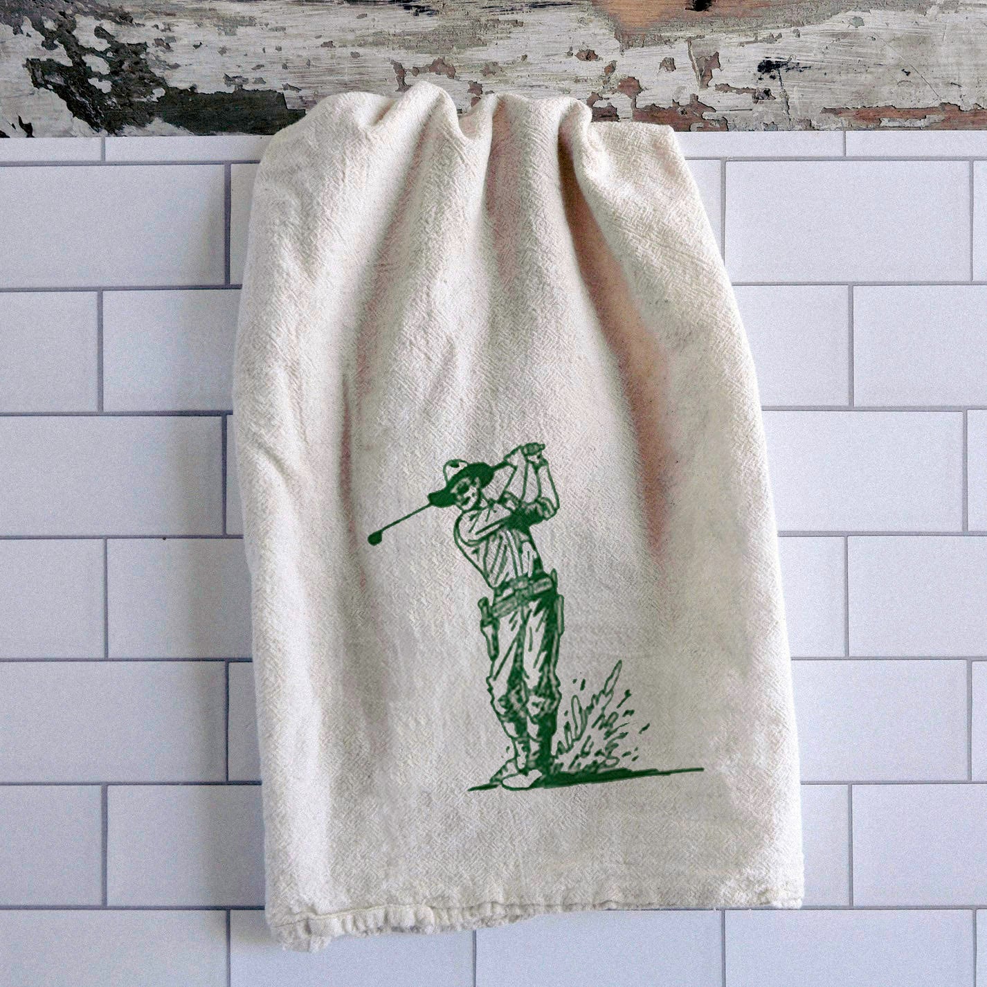 "Home on the Range" Tea Towel