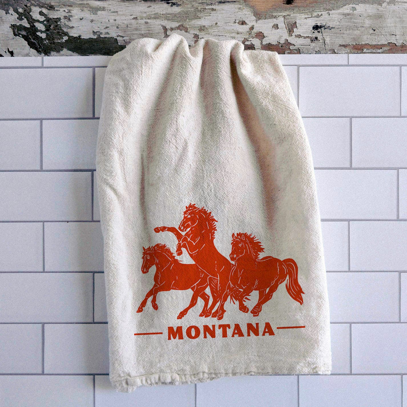 Horsepower Tea Towel