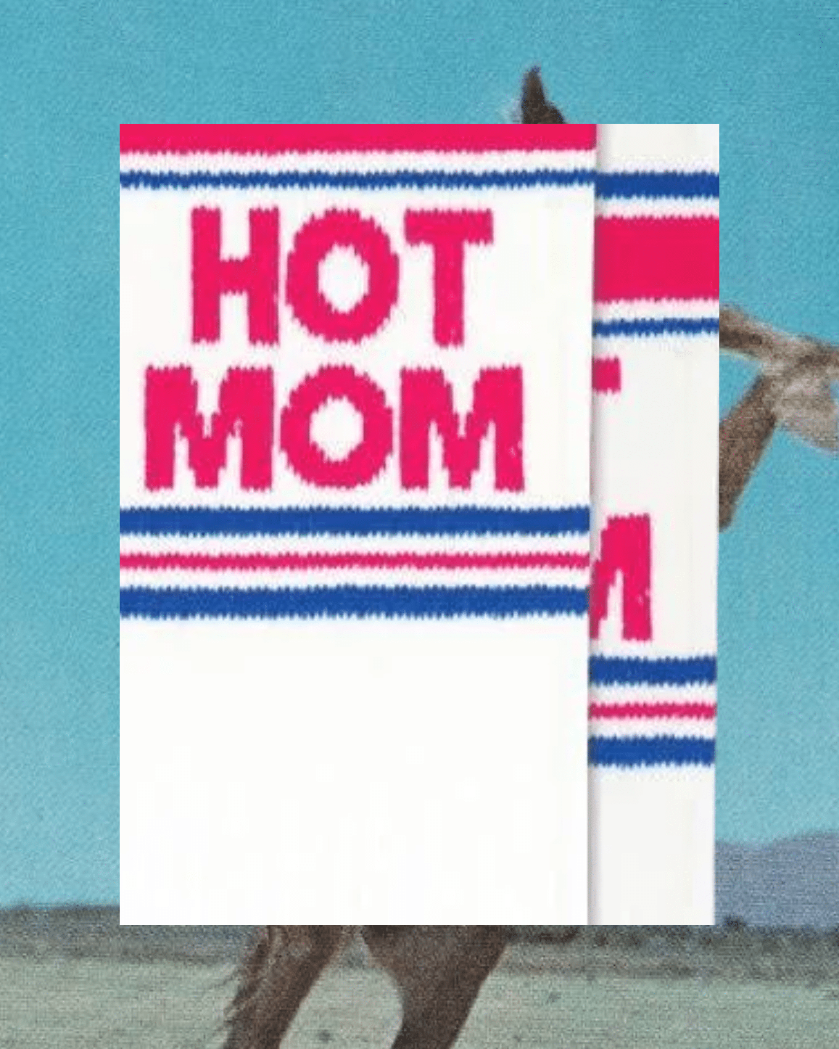 Hot Mom Gym Crew Socks - Intrigue Ink Visit Bozeman, Unique Shopping Boutique in Montana, Work from Home Clothes for Women