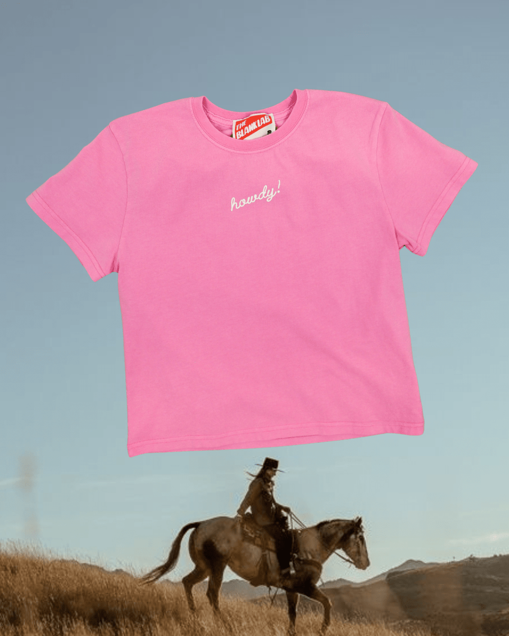 "Howdy!" Perfect Tee - Intrigue Ink Visit Bozeman, Unique Shopping Boutique in Montana, Work from Home Clothes for Women