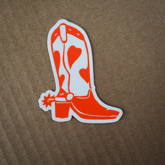 "Heartless Boot" Sticker