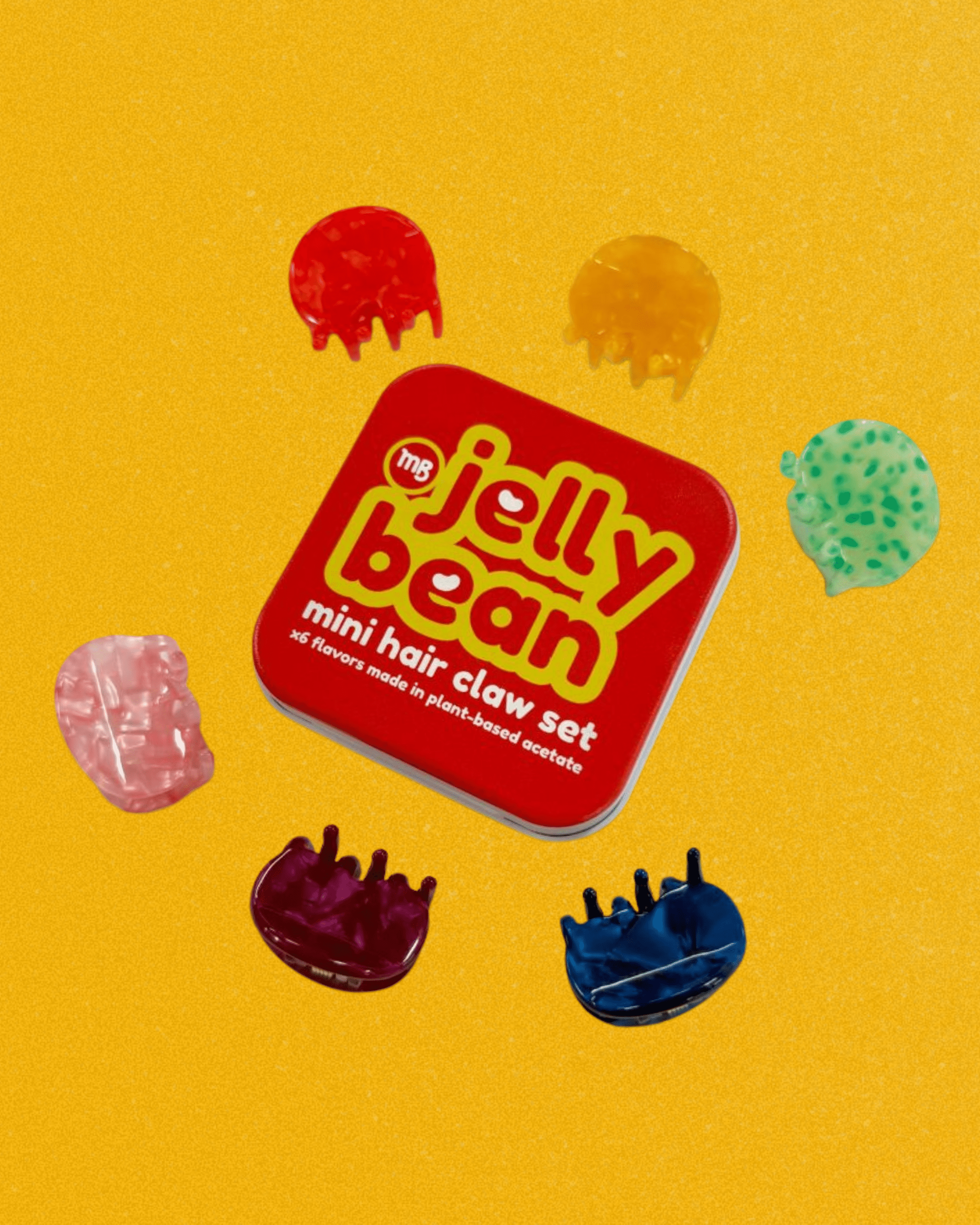 Jelly Bean Mini Hair Claw Set - Intrigue Ink Visit Bozeman, Unique Shopping Boutique in Montana, Work from Home Clothes for Women