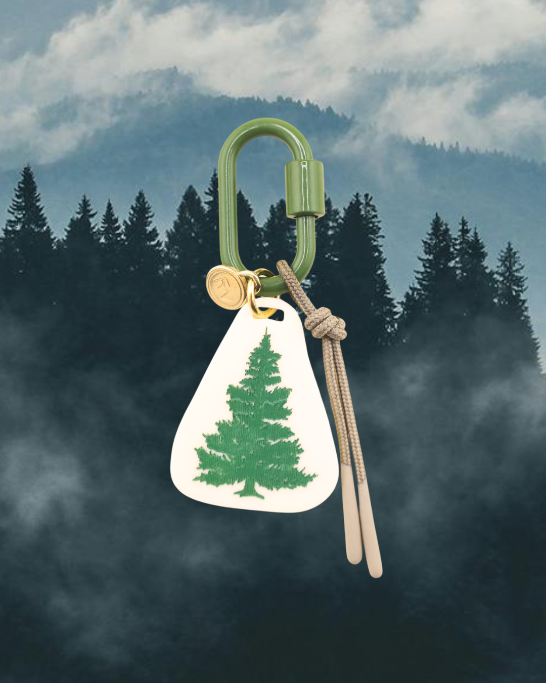 Pine Tree Bag Charm