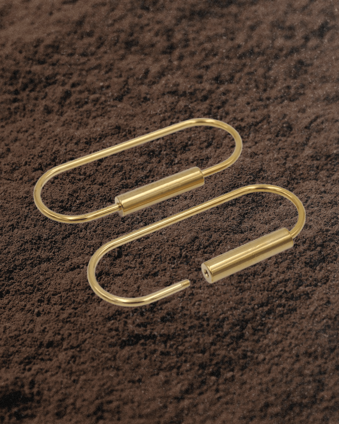 Brass Keyring - Large O Ring - Intrigue Ink Visit Bozeman, Unique Shopping Boutique in Montana, Work from Home Clothes for Women